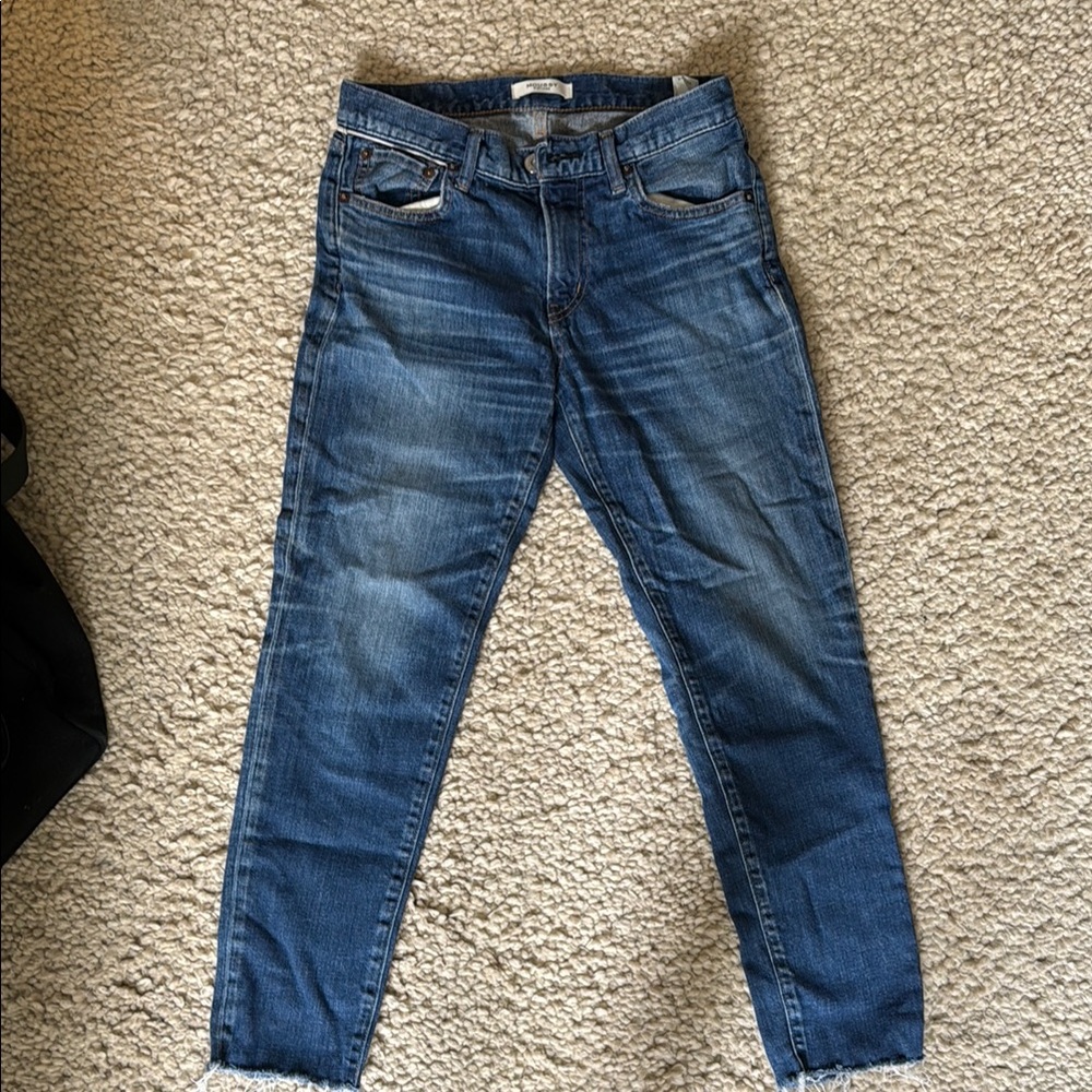 Moussy Warren Skinny  Blue Jeans size 27 women’s